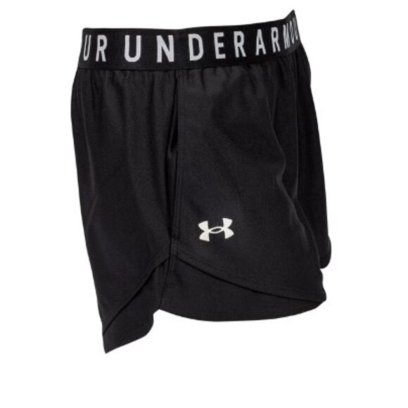 Brand New Ladies Under Armour Black Play-Up 3.0 Athletic Shorts. - Picture 2 of 3